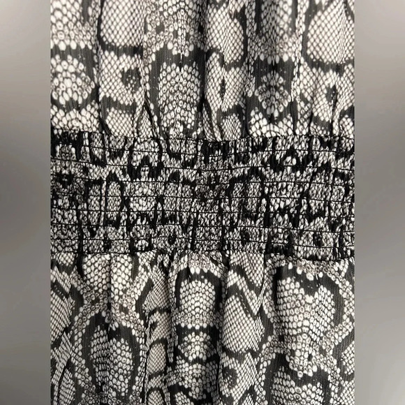Stella and Dot You do You Snakeskin Dress in Black and Grey Size S - Picture 11 of 12